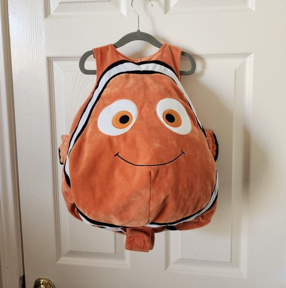 Disney Finding Nemo Orange Fish Plush Halloween Costume 12M / 1 Year - Picture 2 of 10